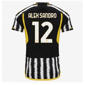 Maillot de foot Juventus Alex Sandro #12 Domicile 2023-24 Manches Courte